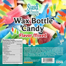 Nik-L-Nips Vintage Wax Bottle Candy Drinks Filled with Flavored Syrups 1/2 Pound Wax Candy Sweet Bonbon