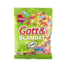 Gott & Blandat Super Sour 130g 30 Pack Bulk Box