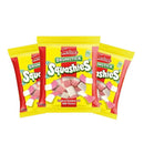 Squashies Drumstick Candy 3 Pack Bundle - Strawberry Flavor Candies - 120g Each - Imported from the UK