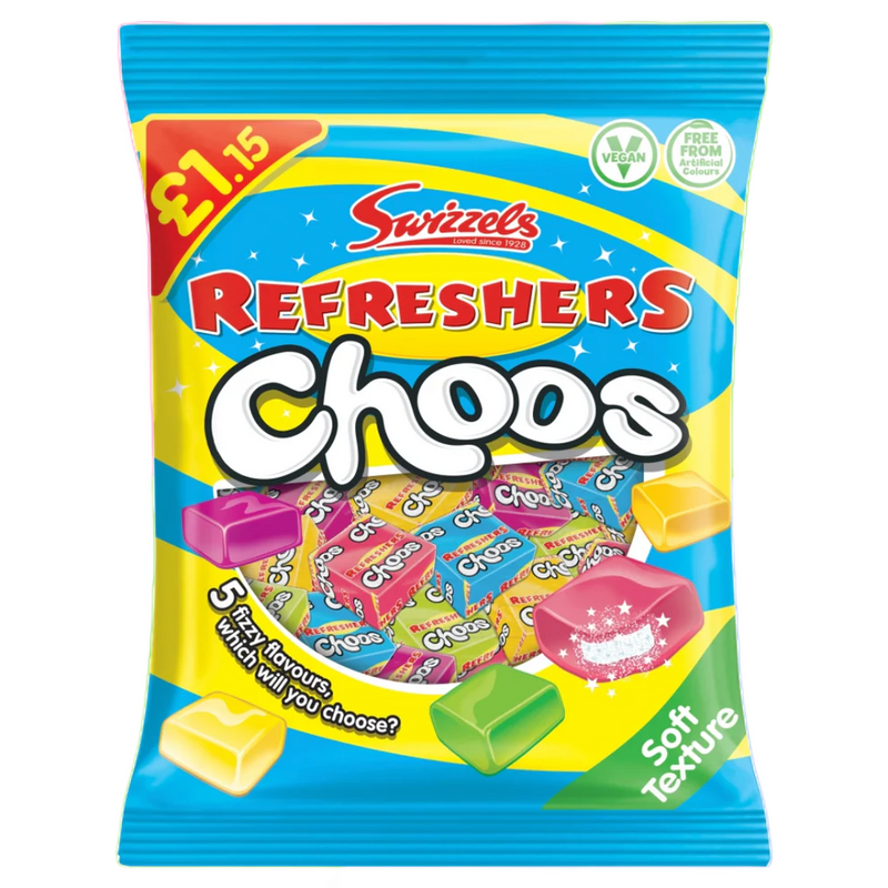 Swizzels Refresher Choos 12x115g