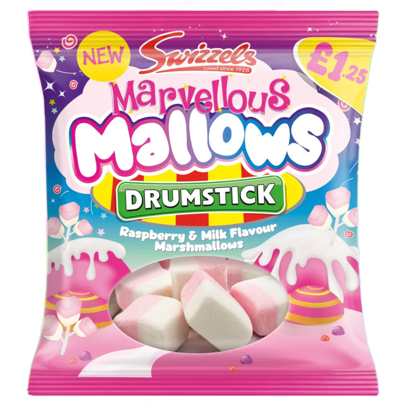 Swizzels Marvellous Mallows Bag 12x100g