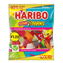 Haribo Sour Sparks Bag 12x154g + 10% Extra Free SKU: