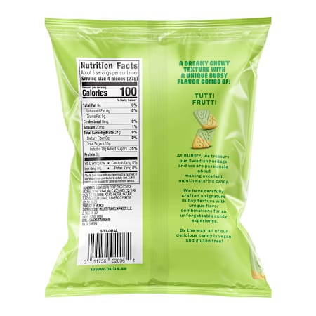 Bubs Sour Diamond Tutti Frutti 5.5oz (1 Pack)