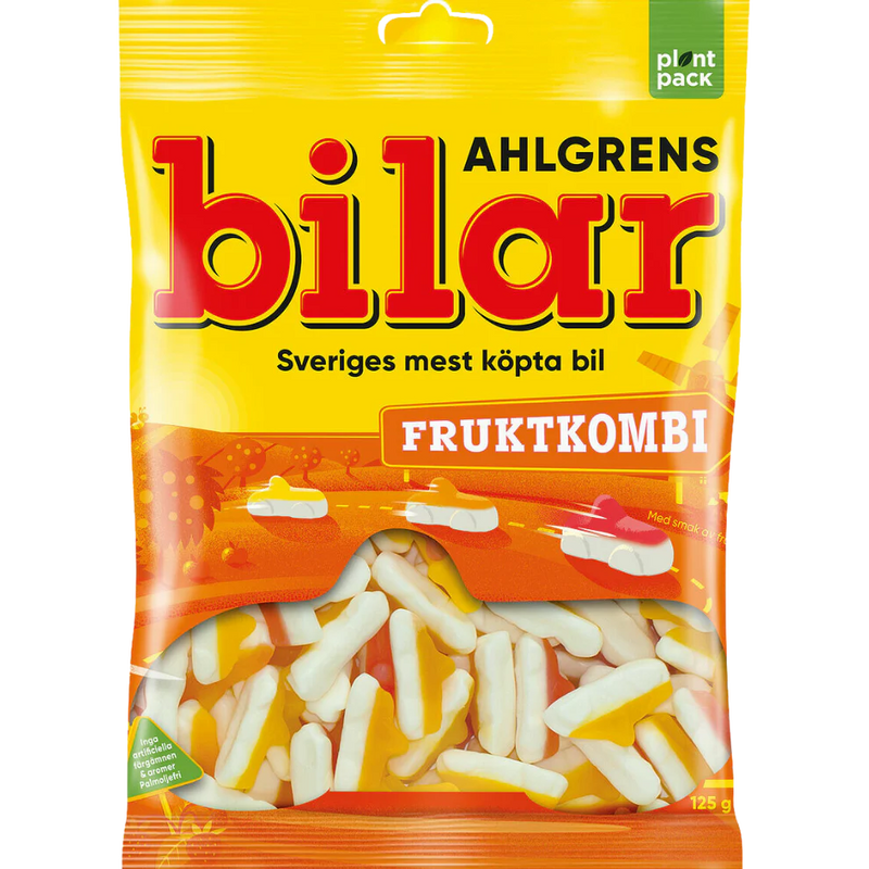 Ahlgrens Bilar Fruit Combi Bag 125g