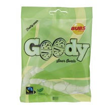 Bubs Goody Sour Ovals Fruity Pear 90g