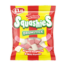 Swizzels Drumstick Squashies Original Raspberry & Milk Flavour Bag 12 x 120g