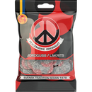 Peace Sign Strawberry/Licorice Bag 80g