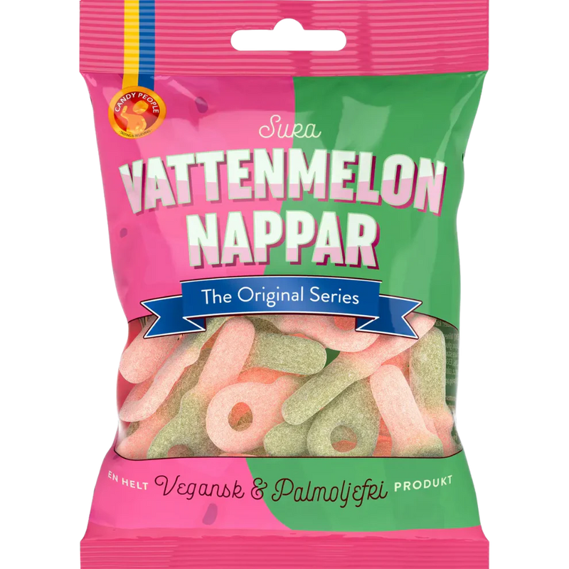 Sour Vegan Watermelon Pacifiers Bag 80g