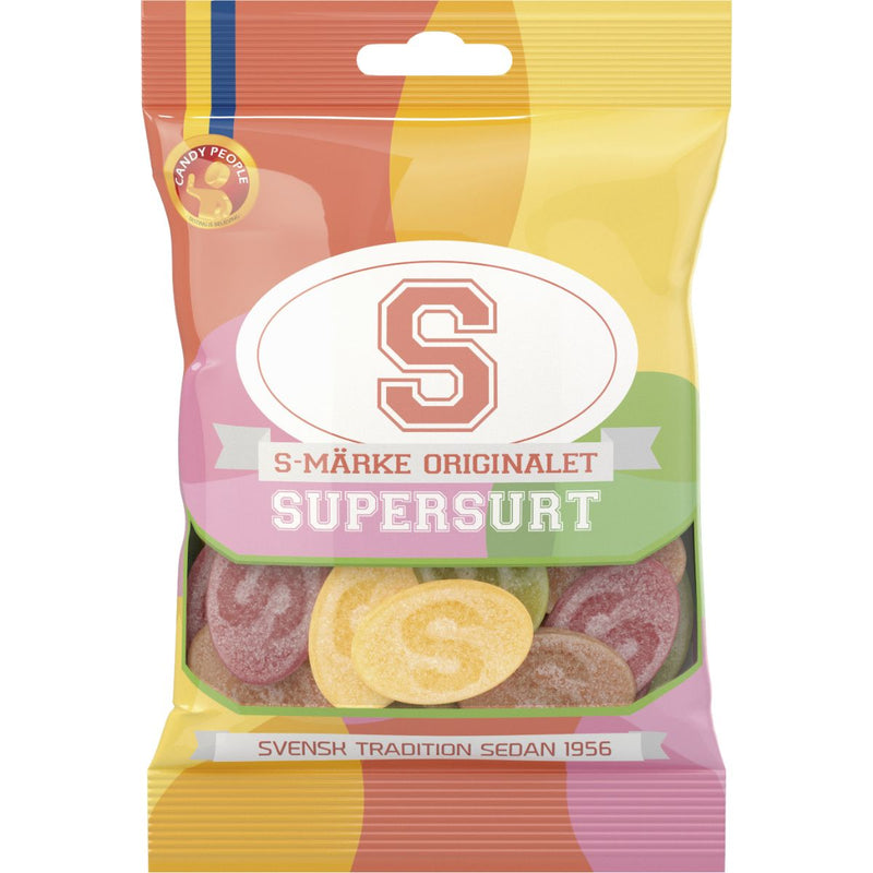 S-Märke Supersour 80g